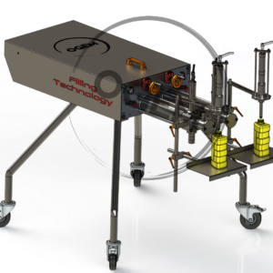 Double Head Semi Automatic 1Lt Liquid Filling Machine